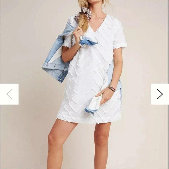Anthropologie Dresses & Skirts - Anthropolgie Marcelle Textured Shift Dress size S